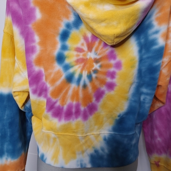 DAYDREAMER Double Trouble Tie Dye Hoodie XS - Picture 6 of 11